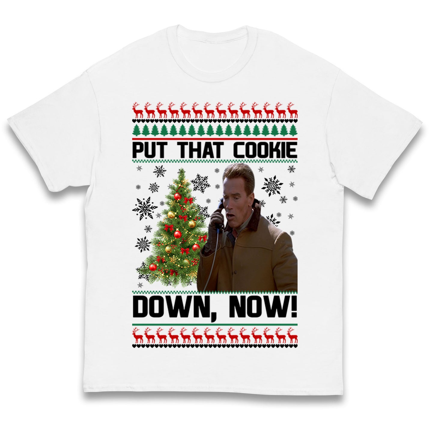 Arnie Christmas Kids T Shirt