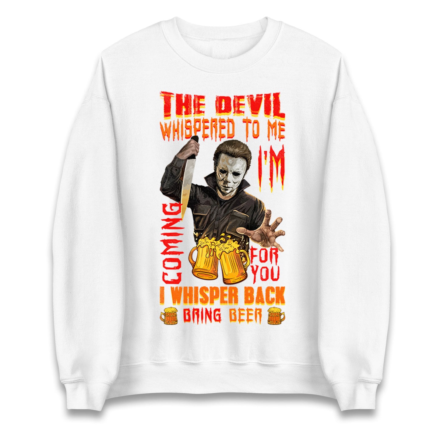 Michael Myers Haunted Halloween Sweatshirt
