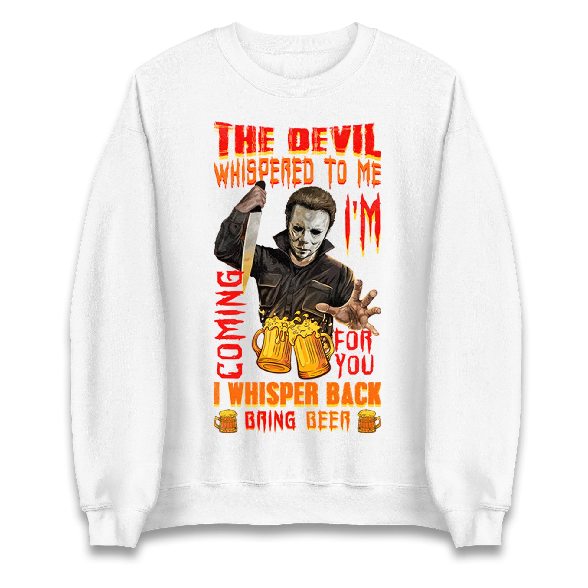 Michael Myers Haunted Halloween Sweatshirt
