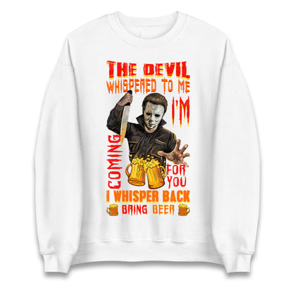 Michael Myers Haunted Halloween Sweatshirt
