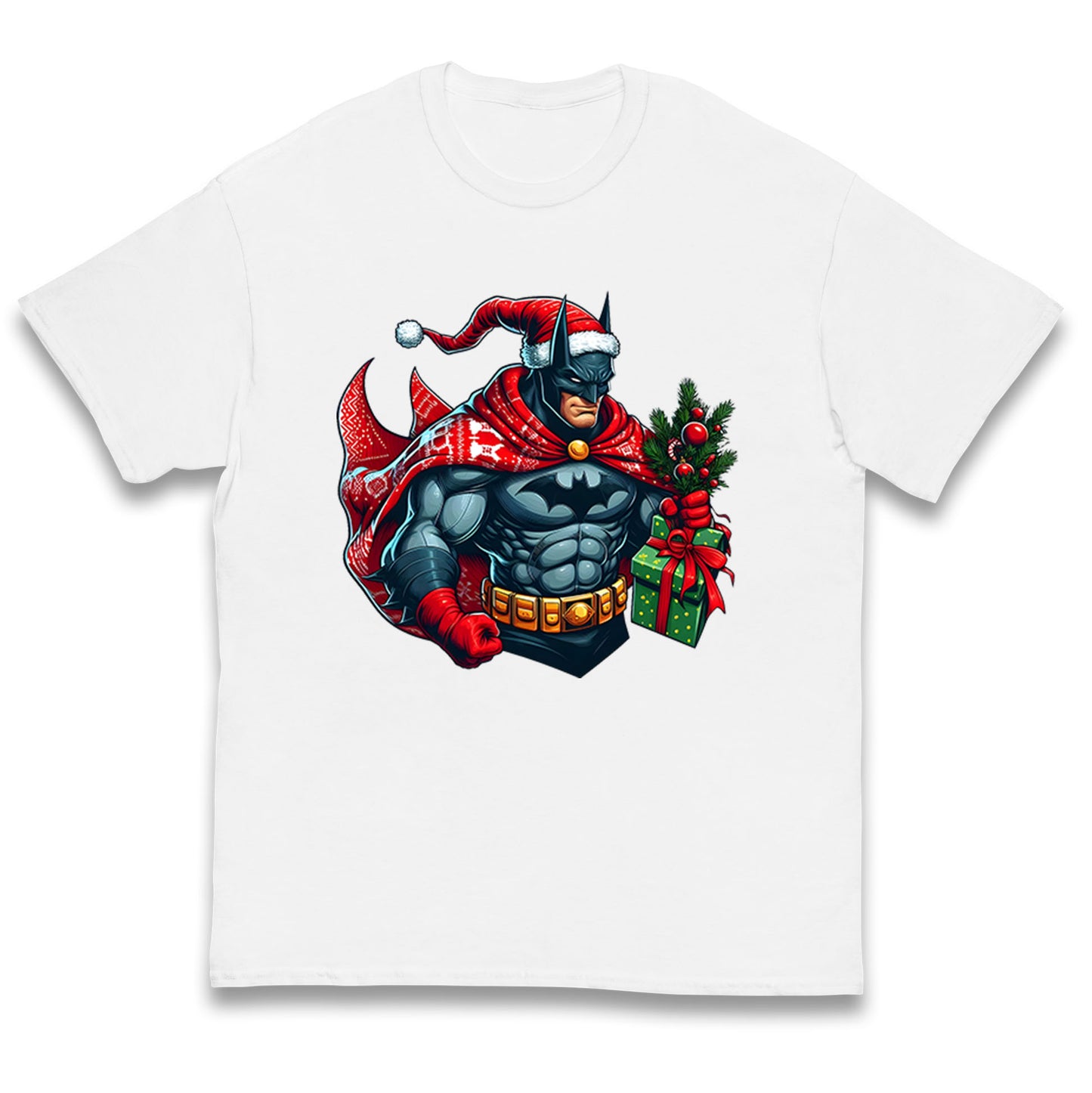 Batman Santa Kids T Shirt