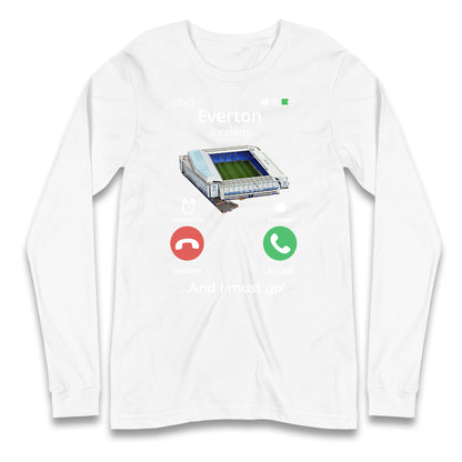 everton long sleeve jersey
