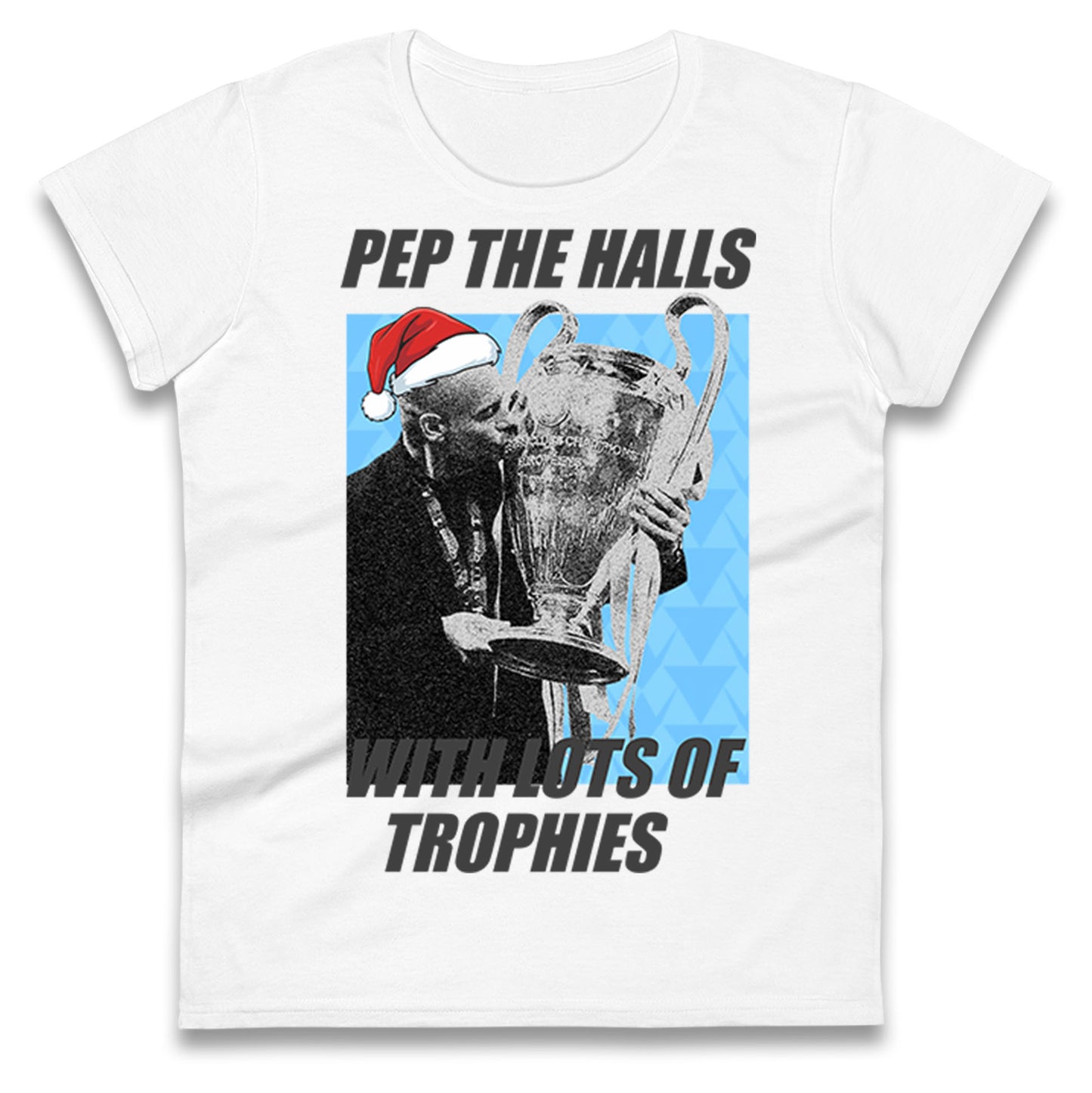 Pep Guardiola Christmas Ladies T Shirt