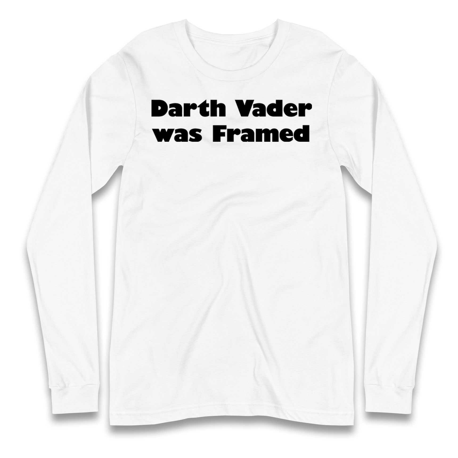 Darth Vader Was Framed 2004 Longsleeve T Shirt
