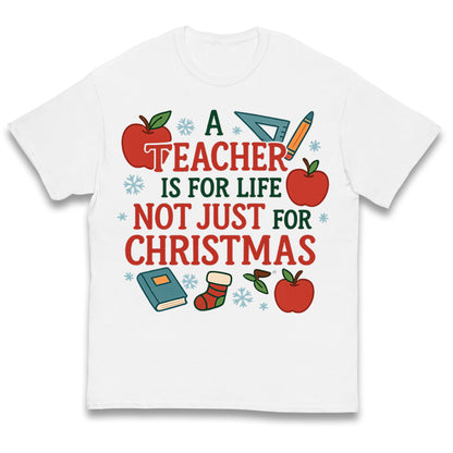 Teacher Christmas Kids T Shirt