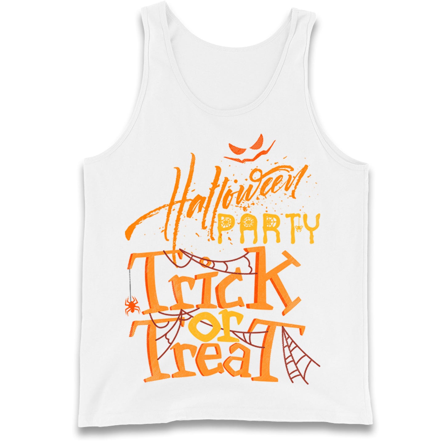 Halloween Party Trick Or Treat Tank Top