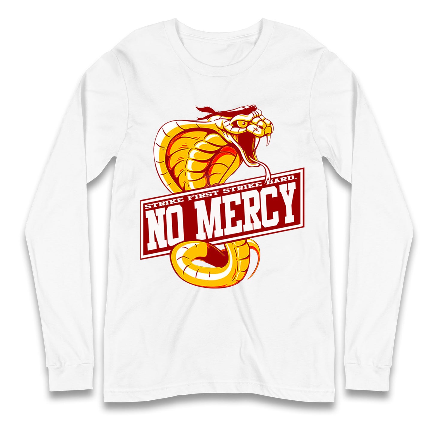 Cobra Kai No Mercy Long Sleeve T Shirt