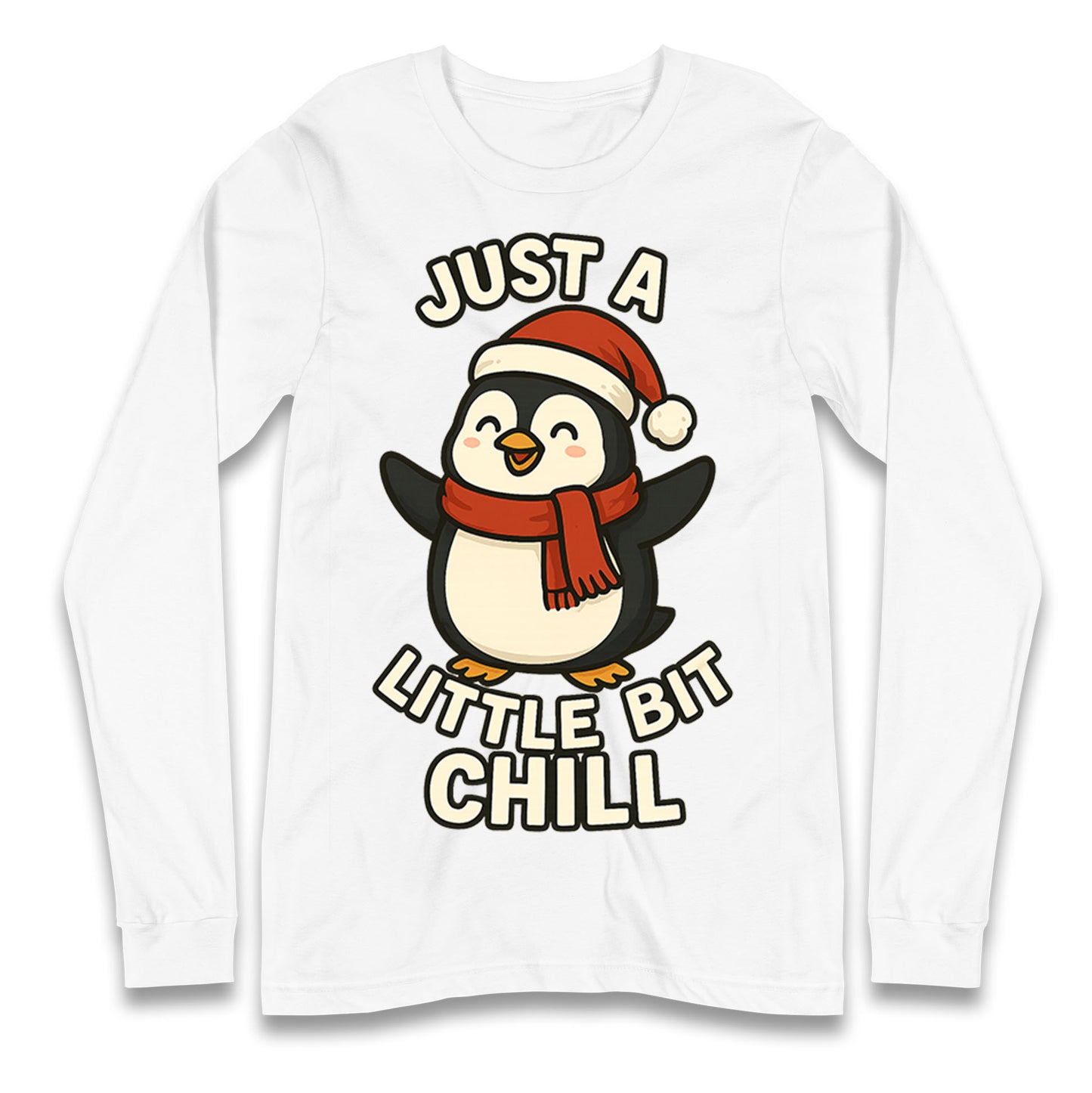 Penguin Christmas Longsleeve T Shirt