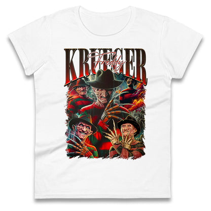 Freddy Krueger Halloween Bootleg Womens T Shirt