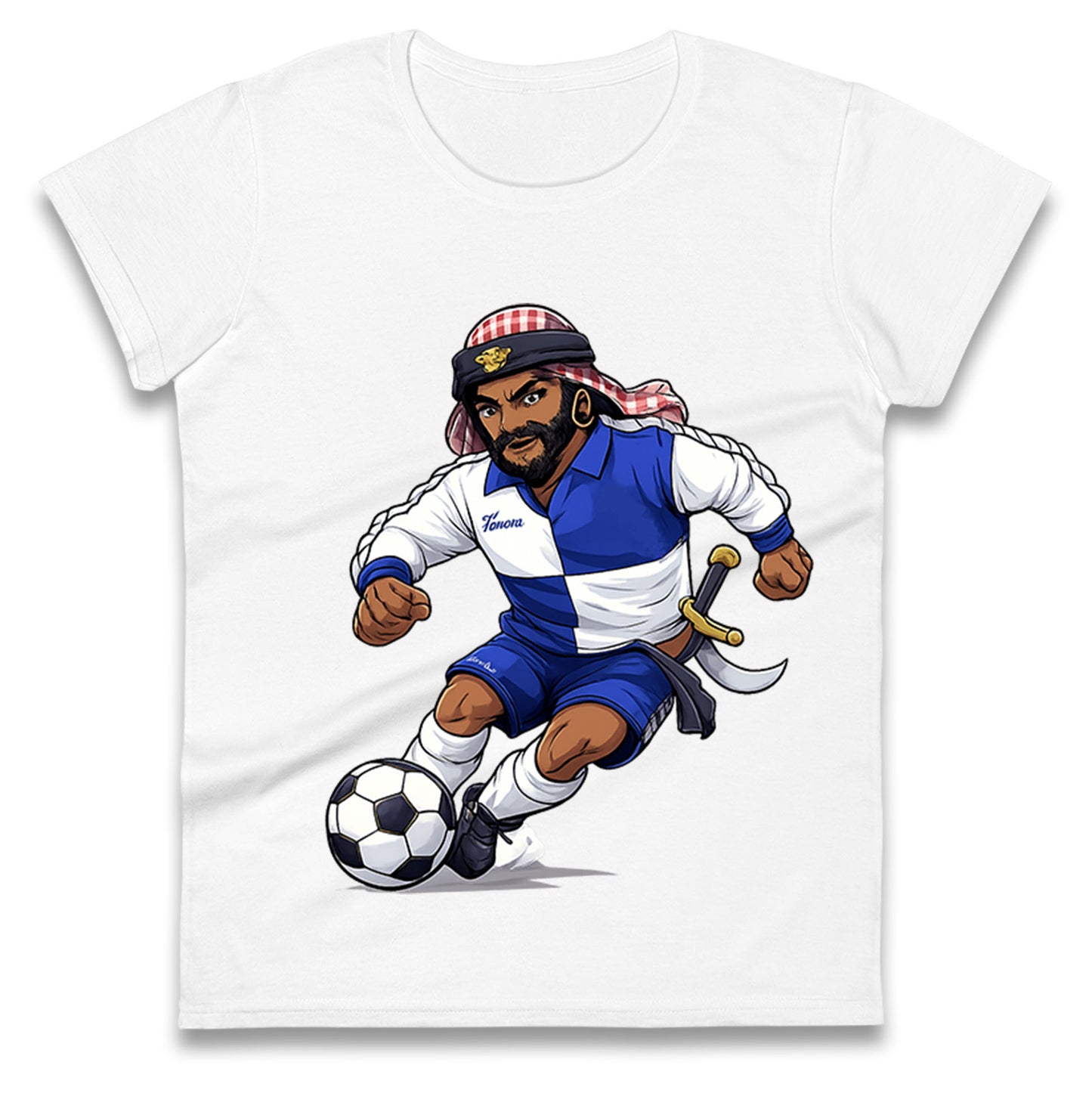 Rovers Retro Football Ladies T Shirt