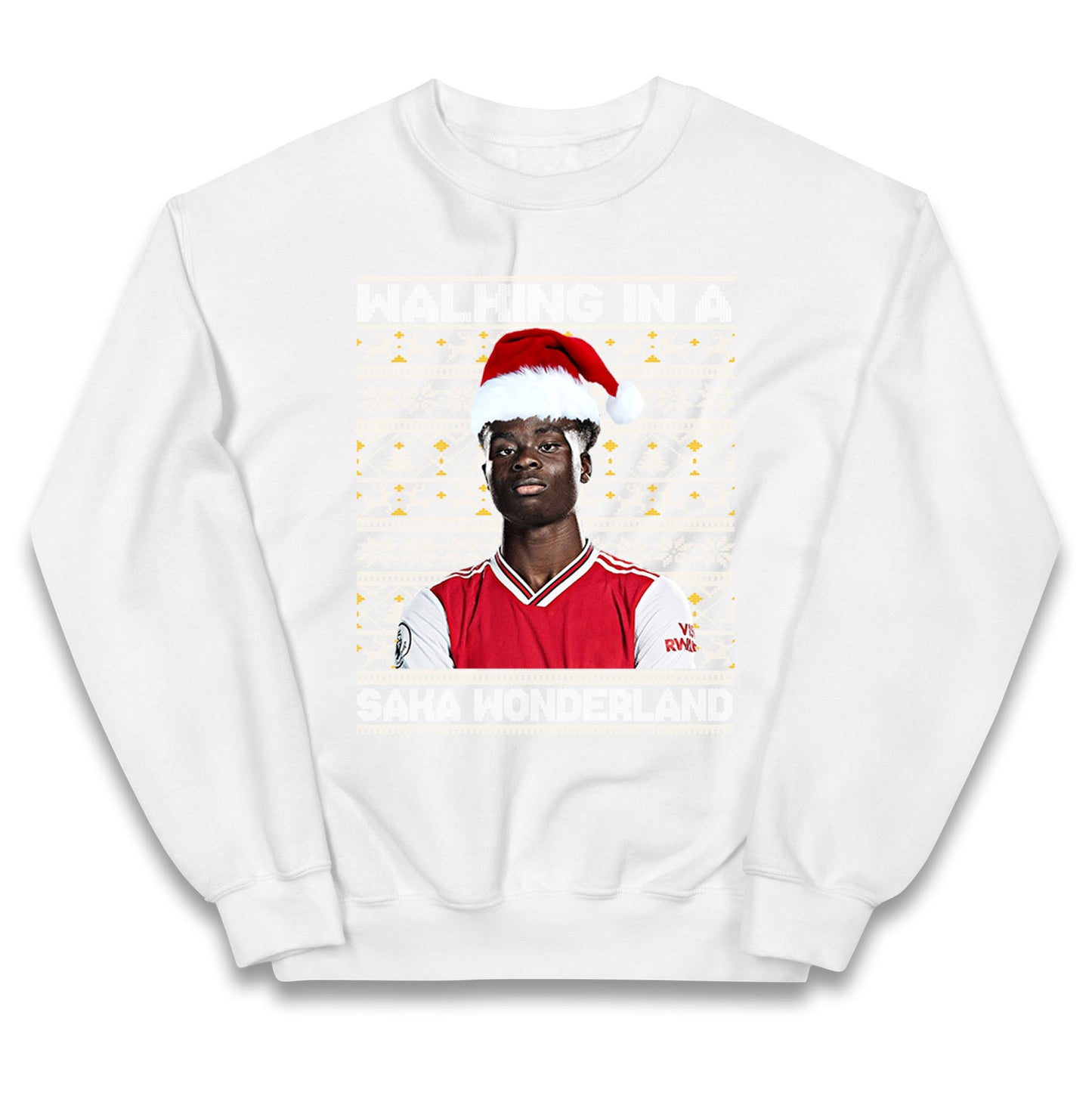 bukayo saka christmas jumper