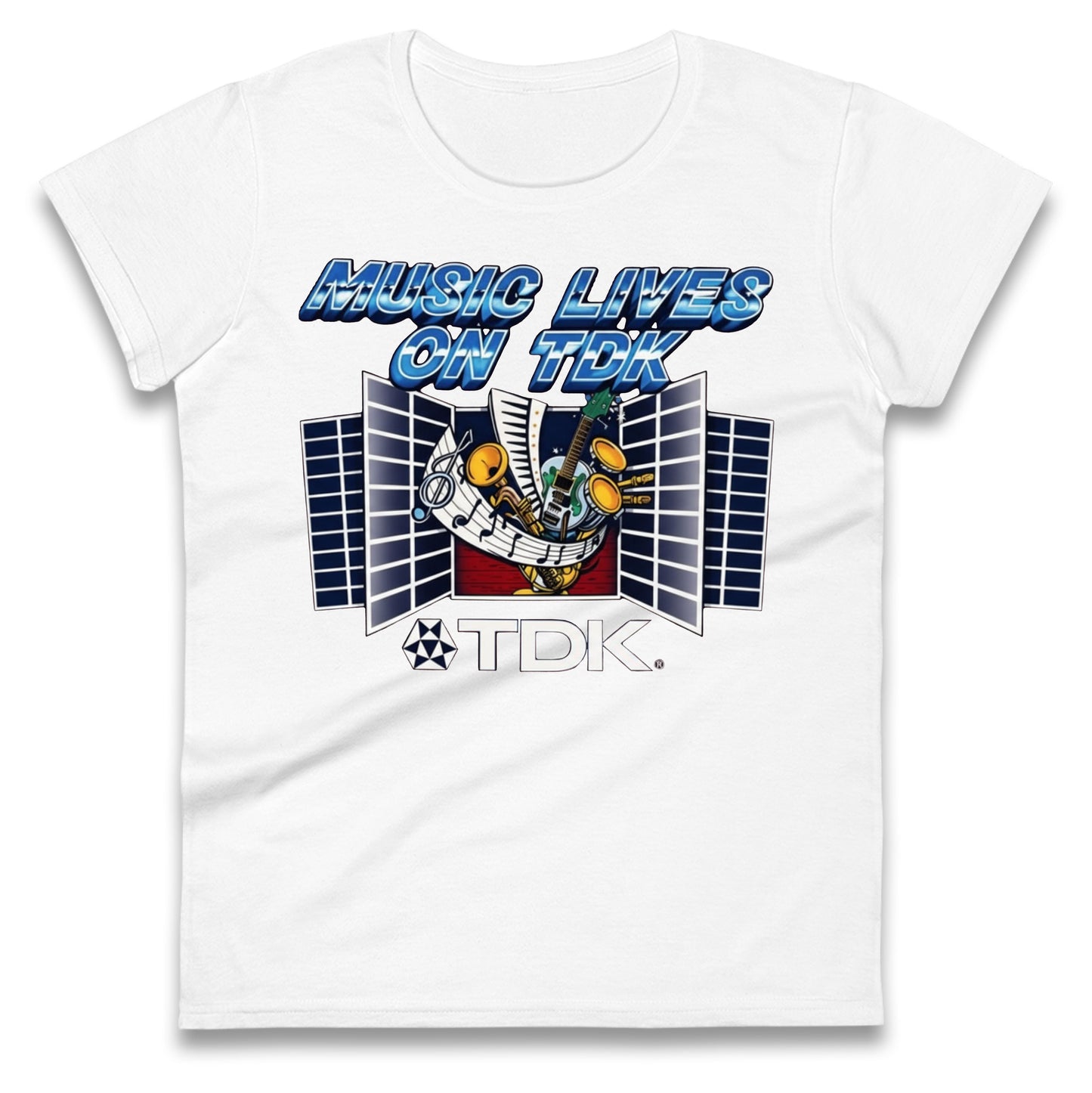 TDK Music Ladies T Shirt