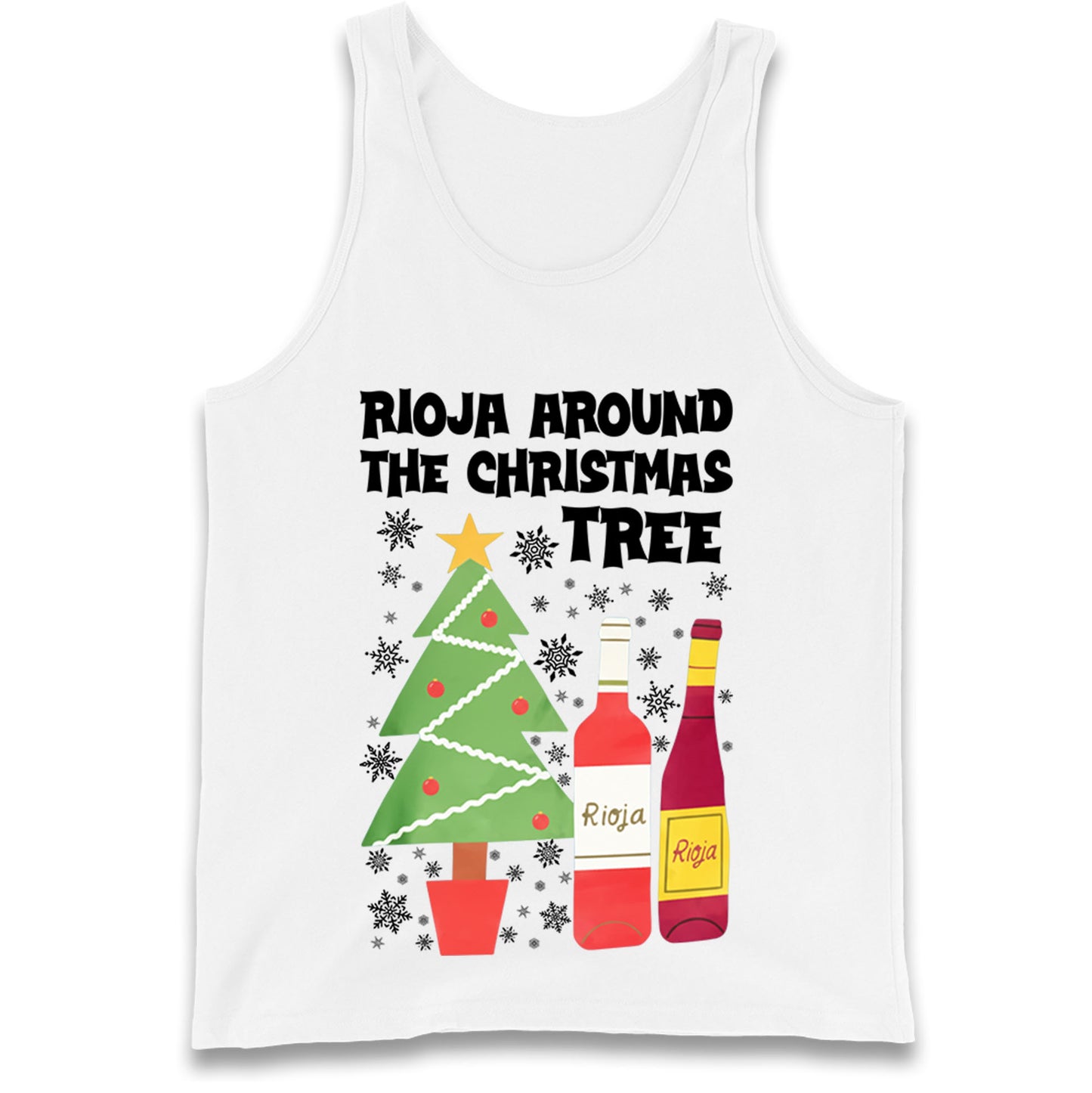 Rioja Wine Christmas Tank Top