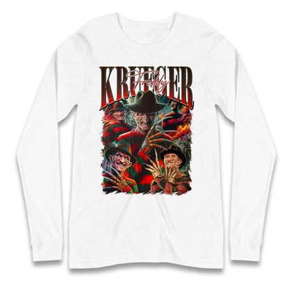 Freddy Krueger Halloween Bootleg Long Sleeve T Shirt