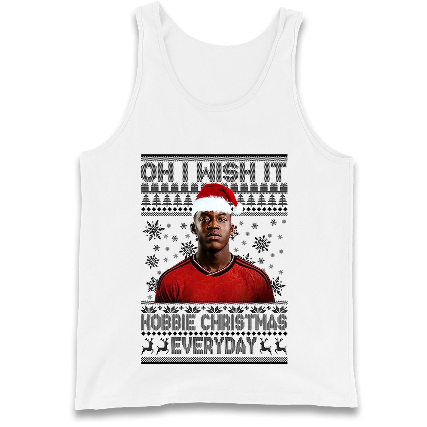 Kobbie Mainoo Christmas Tank Top