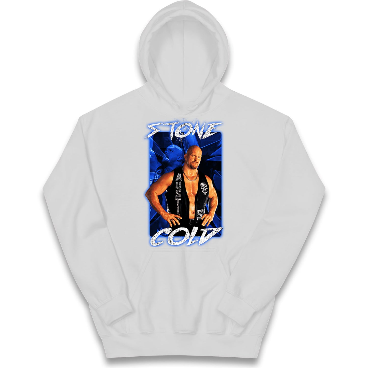 Stone Cold wwe Bootleg Kids Hoodie