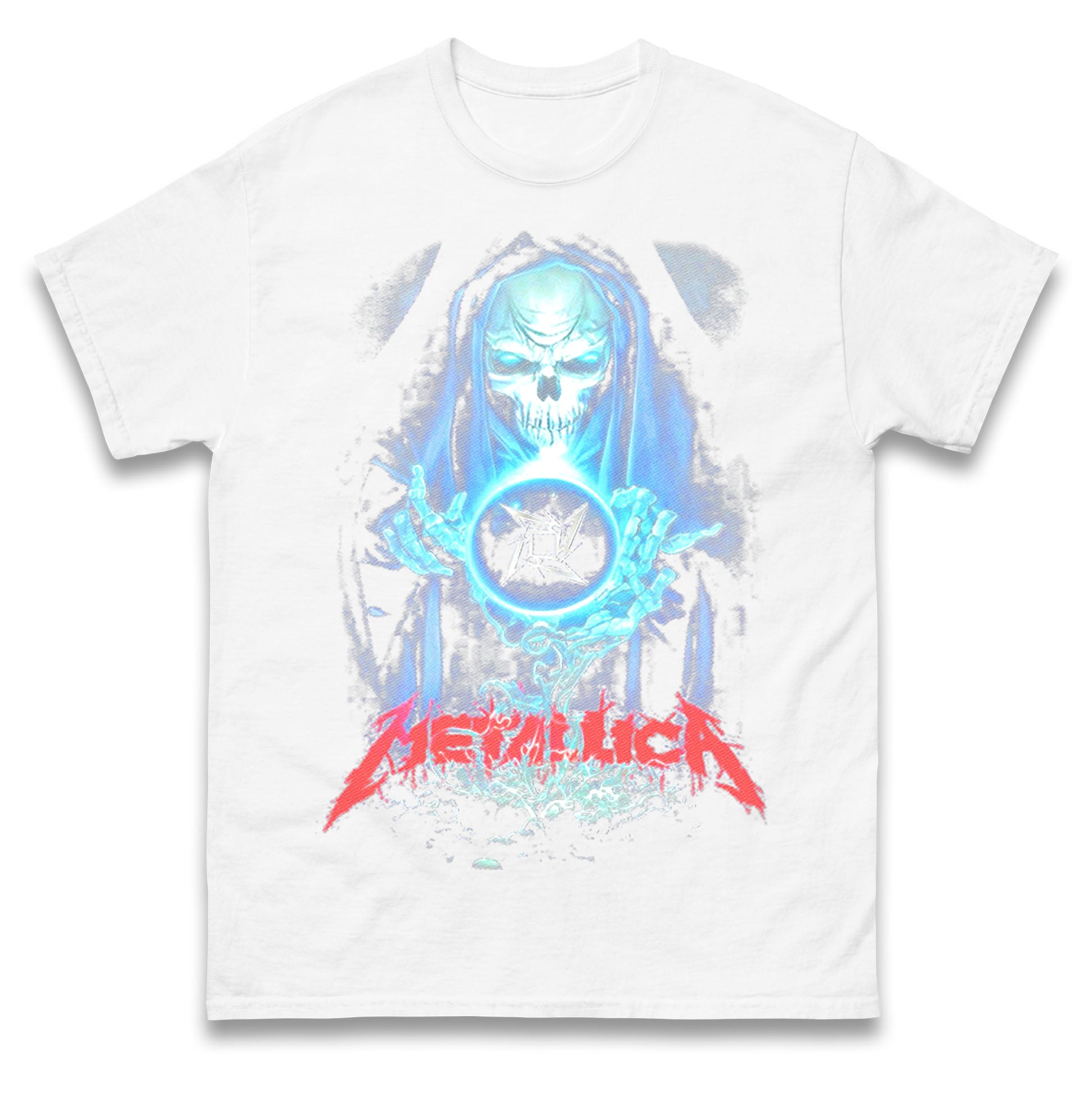 Metallica Skellington Sorcerer T Shirt 