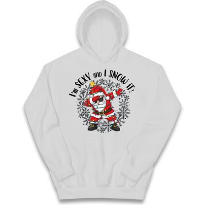 I Snow It Christmas Kids Hoodie