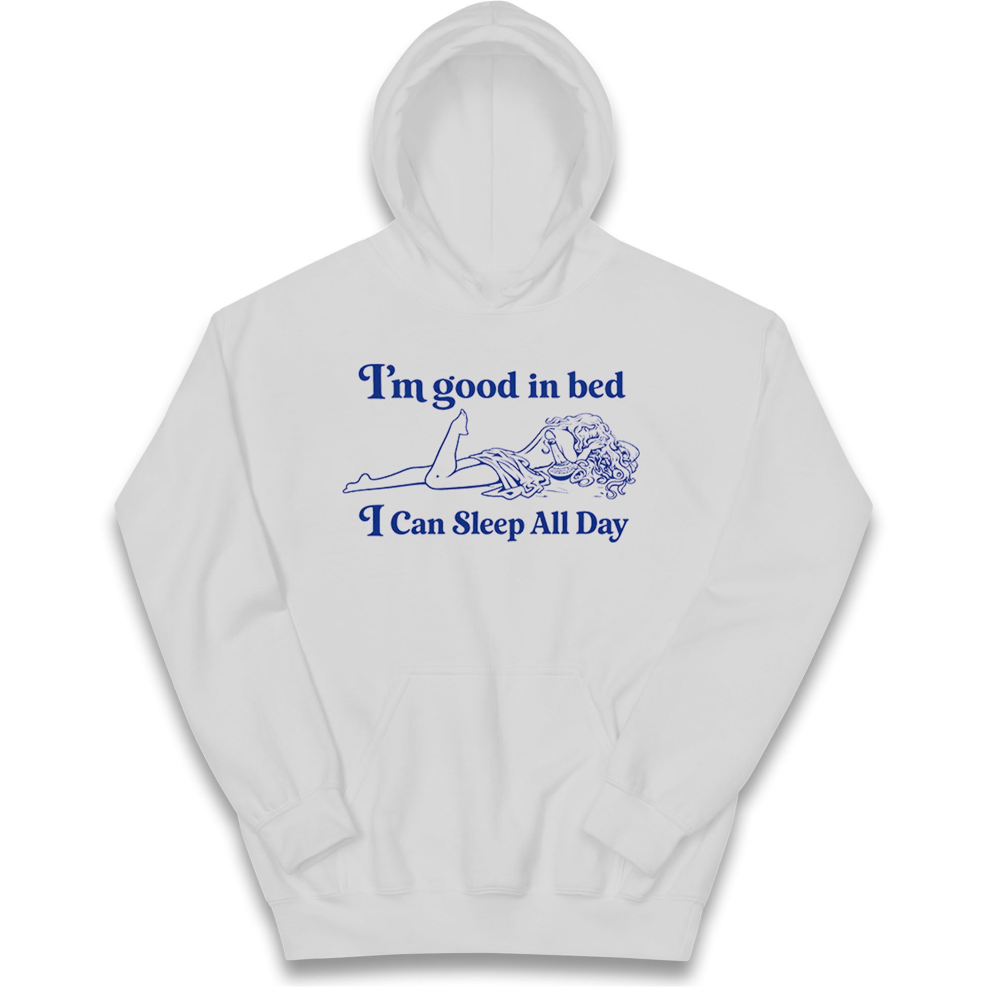 I'm Good In Bed I Can Sleep All Day Kids Hoodie