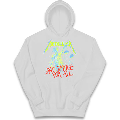 Metallica And Justice For All Kids Hoodie