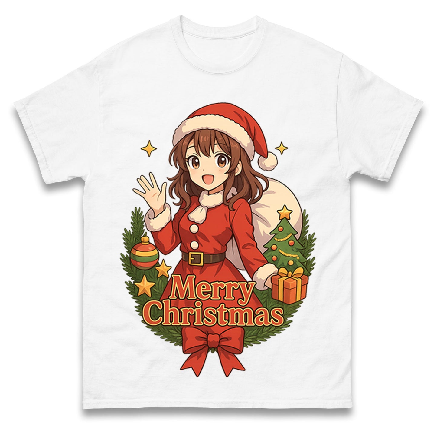 Anime Christmas T Shirt