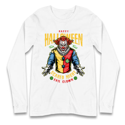 Halloween Clown Longsleeve T Shirt