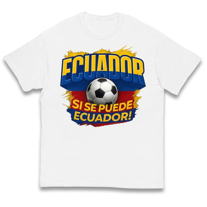 Ecuador Retro World Cup Kids T Shirt