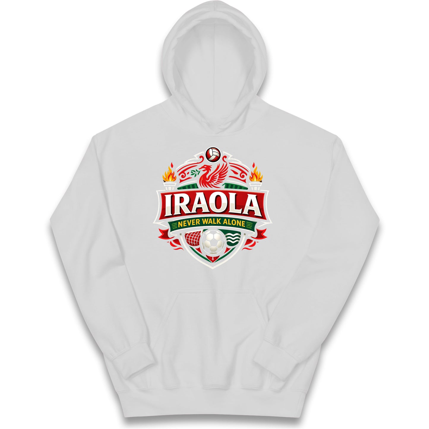 Andoni Iraola Never Walk Alone Kids Hoodie