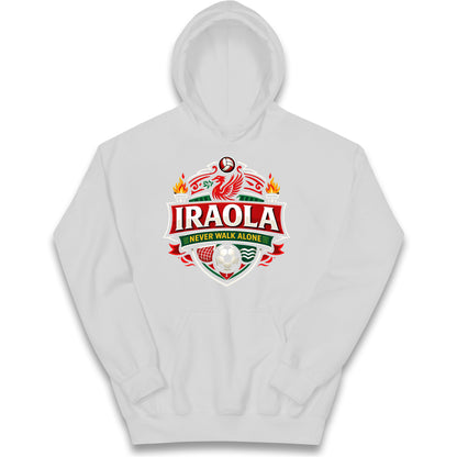 Andoni Iraola Never Walk Alone Kids Hoodie