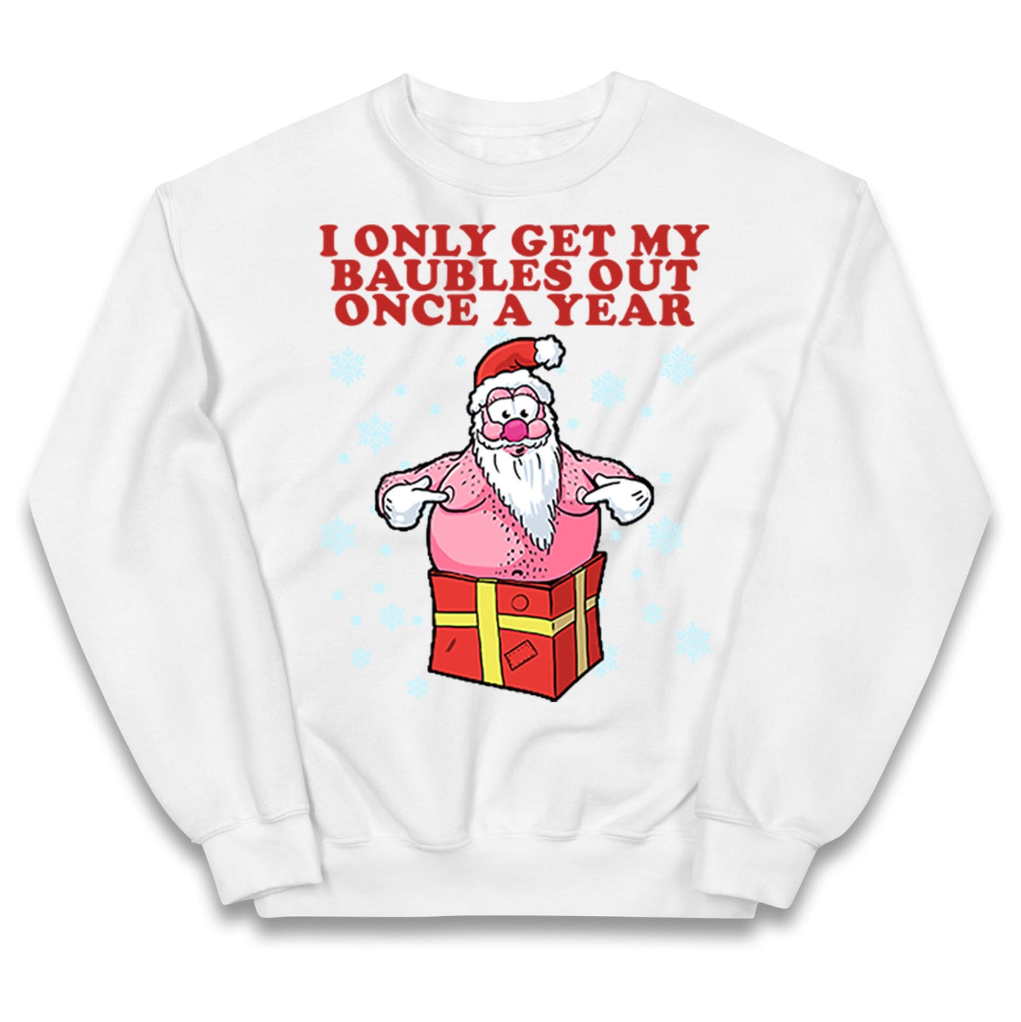 Fat Santa Christmas Funny Jumper