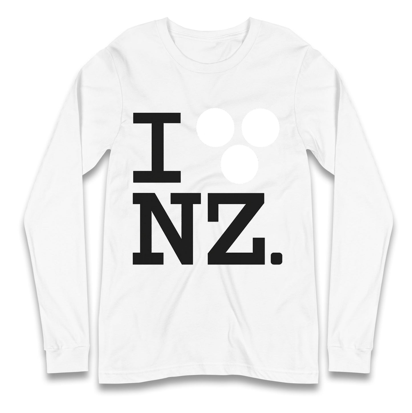 I Love NZ Orlando Bloom Huffer Longsleeve T Shirt
