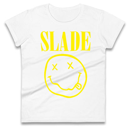 Classic Slade Nirvana Robbie Williams Ladies T Shirt