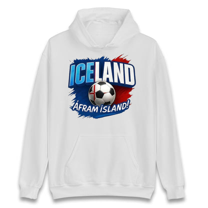 Iceland Retro World Cup Hoodie