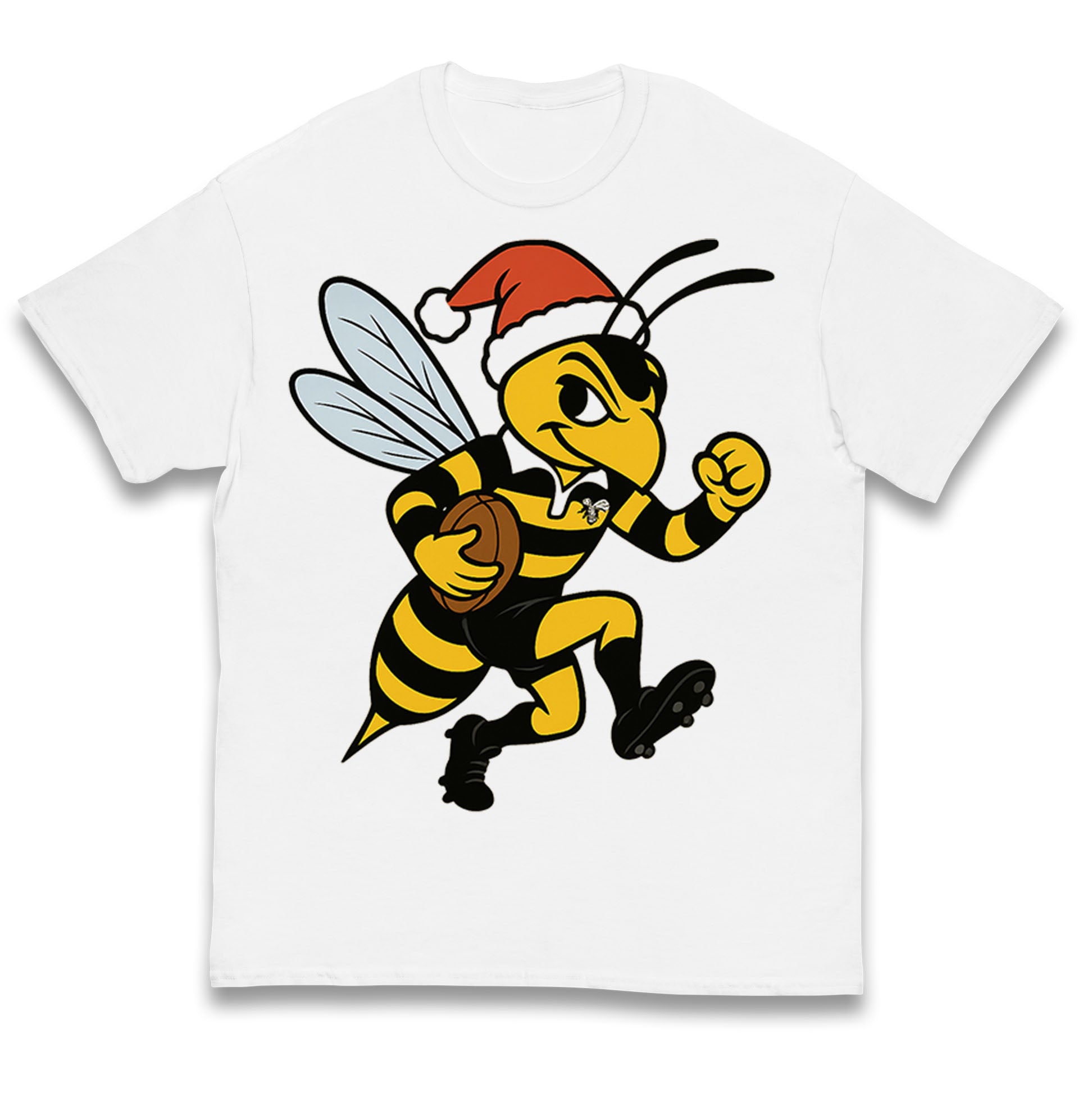 Wasps Rugby Christmas Kids T Shirt