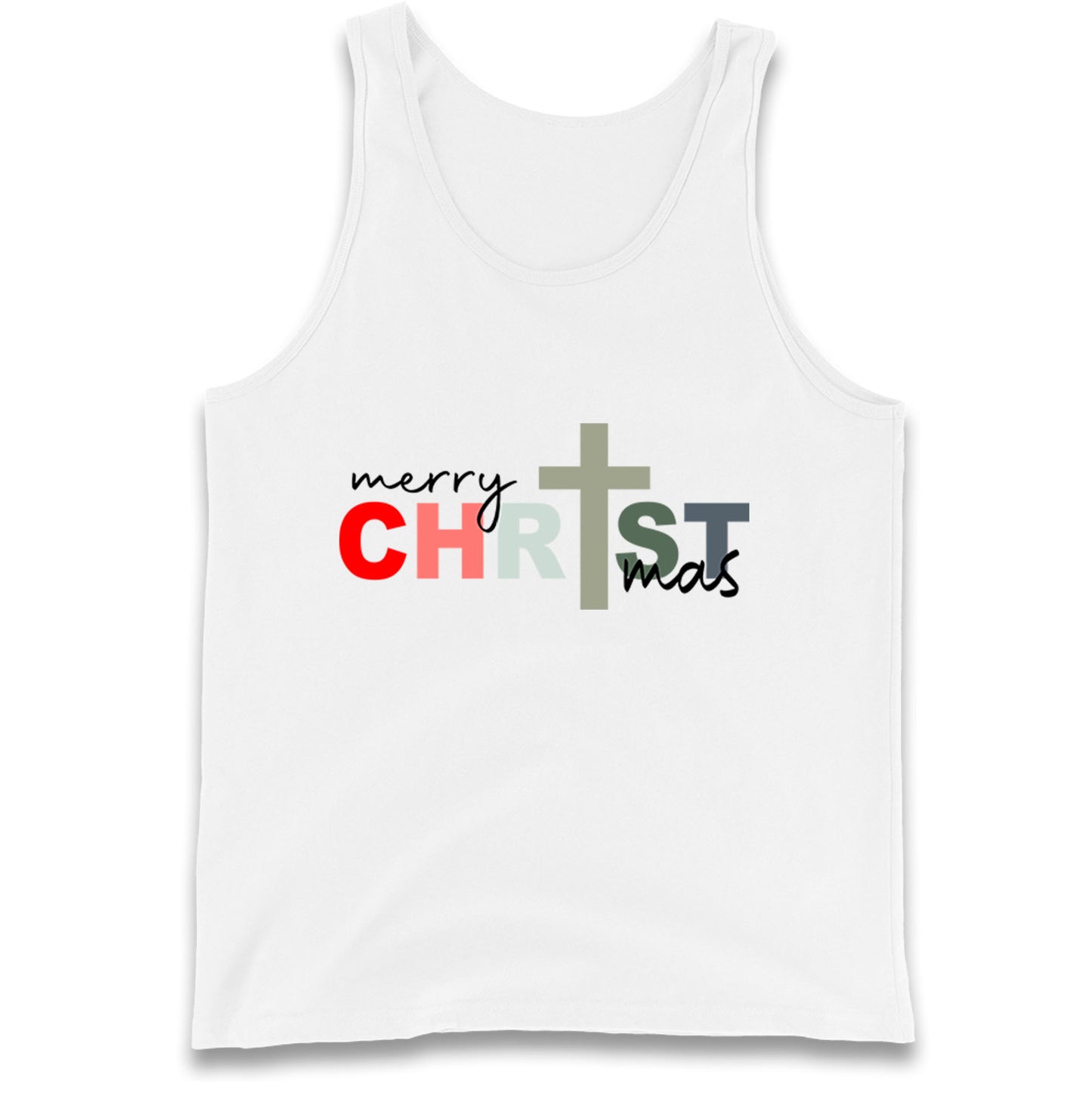 Christ Christmas Tank Top