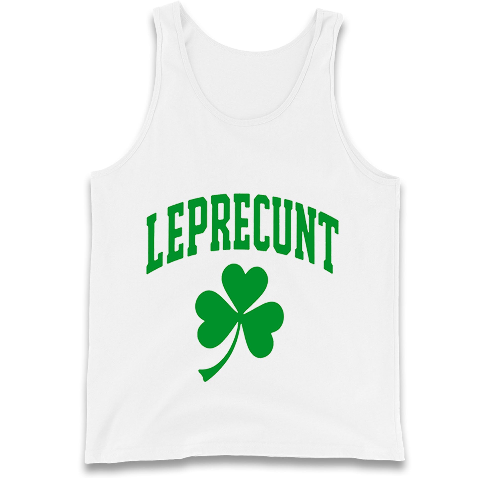 Leprecunt St Patricks Day Tank Top