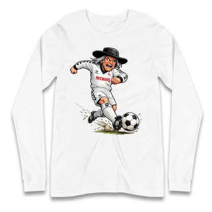 Classic Darlington Football Longsleeve T Shirt