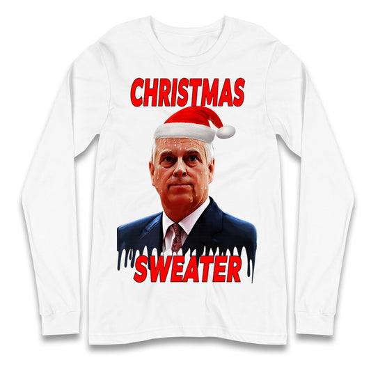 Prince Andrew Christmas Longsleeve T Shirt 