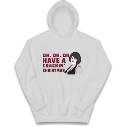 Oh My Crackin Christmas Nessa Gavin And Stacey Kids Hoodie