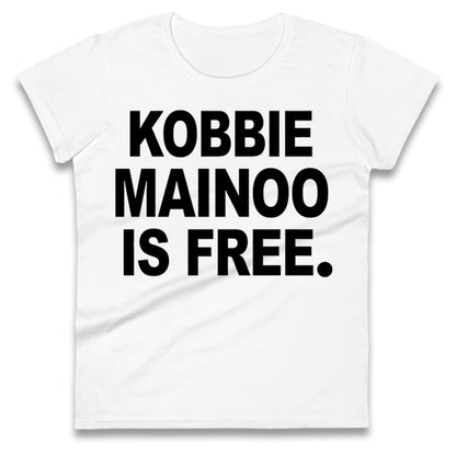 Kobbie Mainoo Manchester United Ladies T Shirt