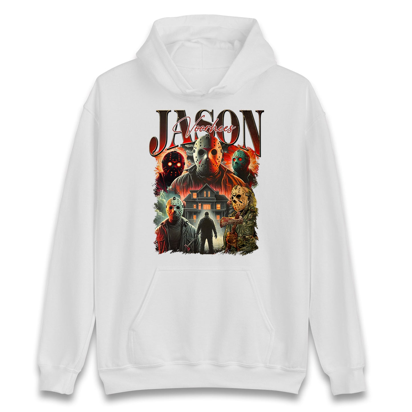 Jason voorhees scary Halloween Bootleg Unisex Hoodie