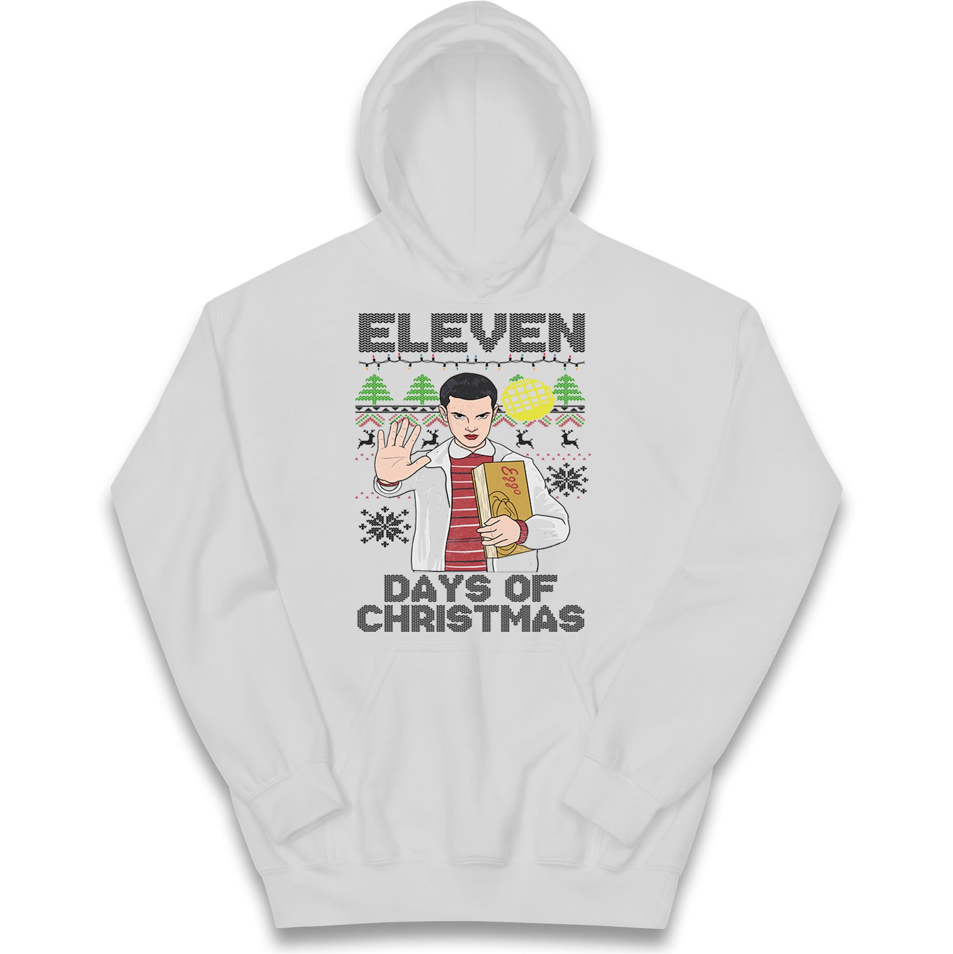 Eleven Christmas Kids Hoodie