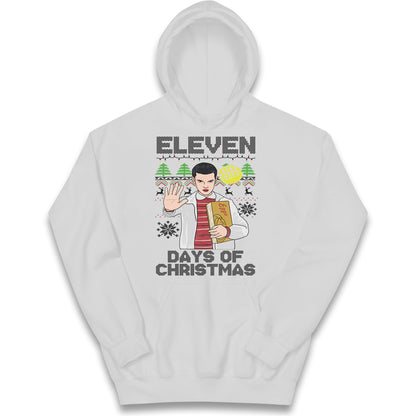Eleven Christmas Kids Hoodie