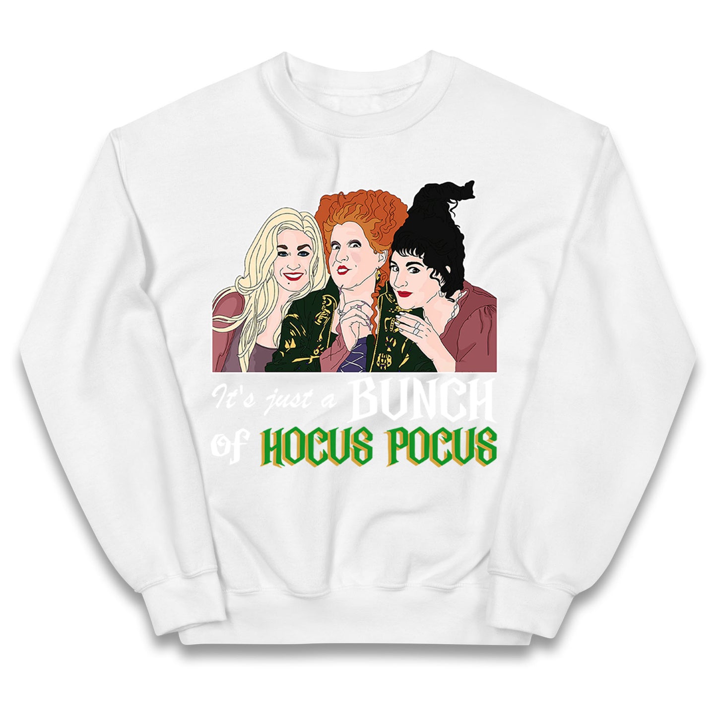 The Sanderson Sisters Disney Hocus Pocus Halloween Jumper
