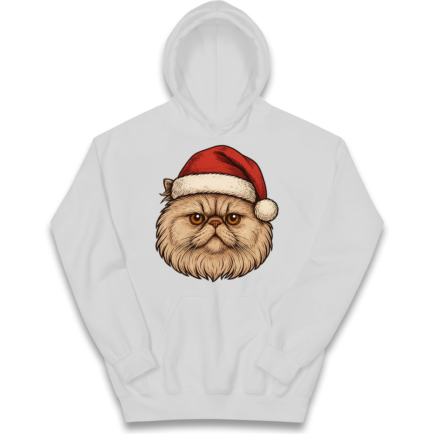Persian Cat Christmas Kids Hoodie