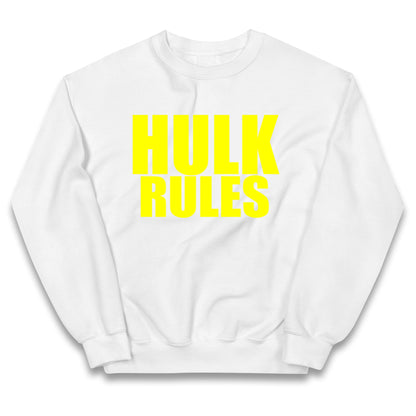Hulk Rules Kids Jumper
