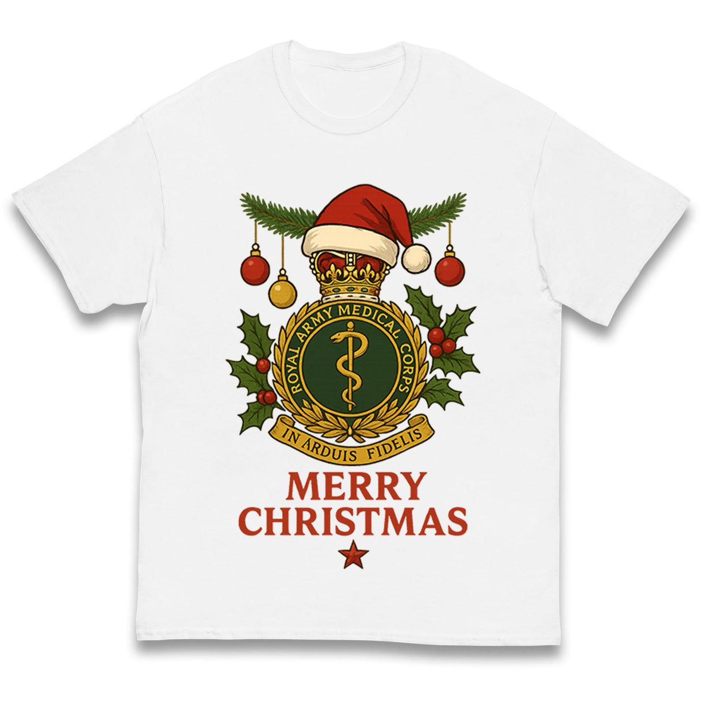 Royal Army Medical Corps Christmas Kids T Shirt