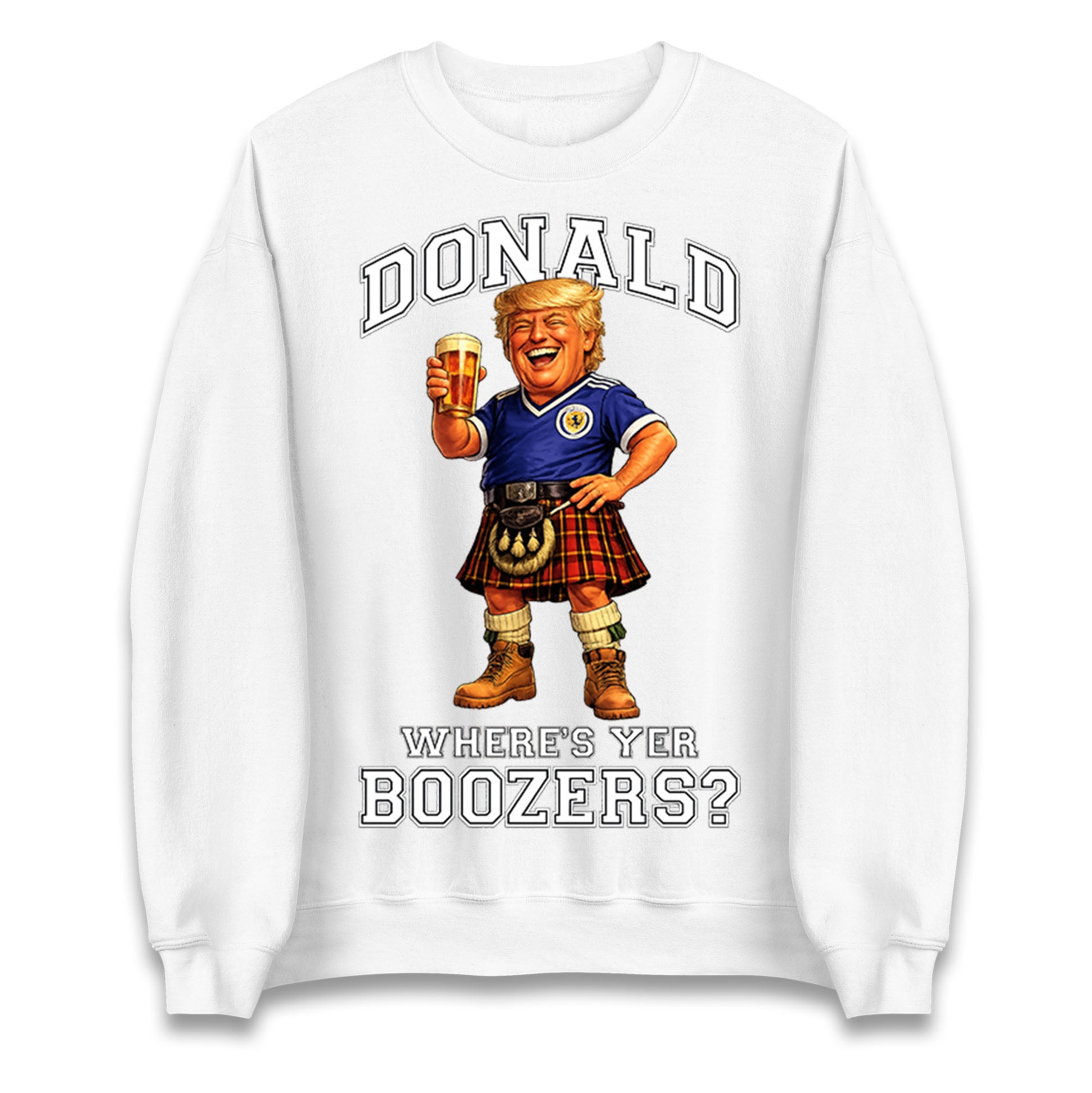 Donald Trump Scotland World Cup Jumper