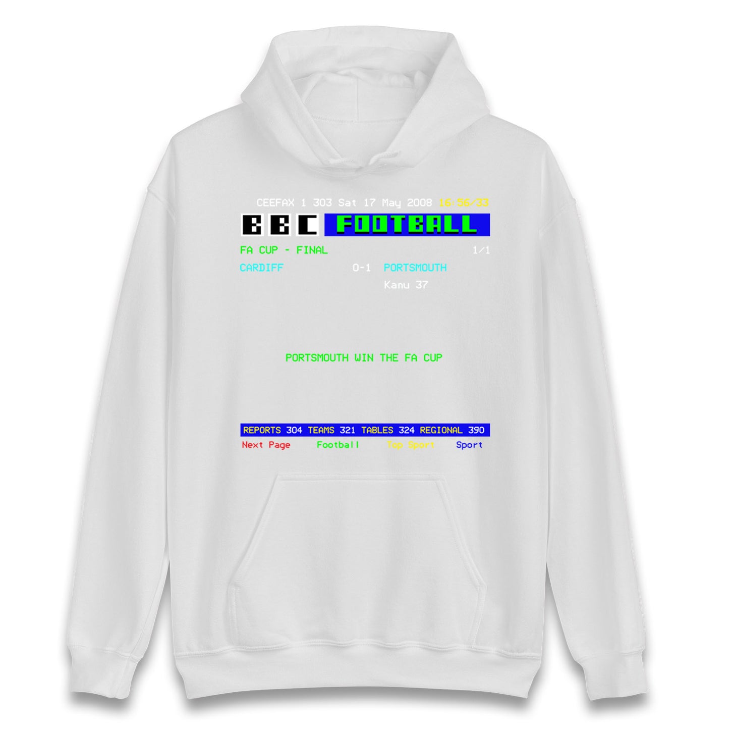 Portsmouth FA Cup Winners 2008 Hoodie 