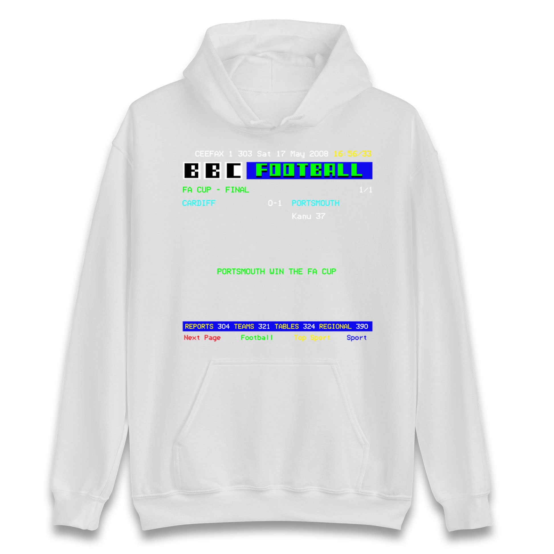 Portsmouth FA Cup Winners 2008 Hoodie 